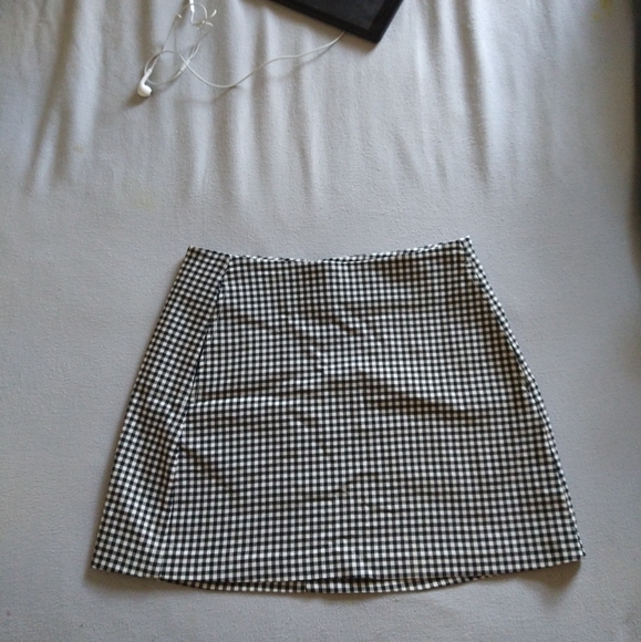 Urban Outfitters Dresses & Skirts - Black and white Checkered mini skirt